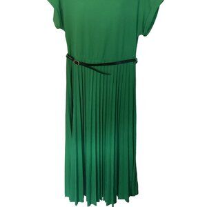 NEW Ashley Blue Pleated Dress